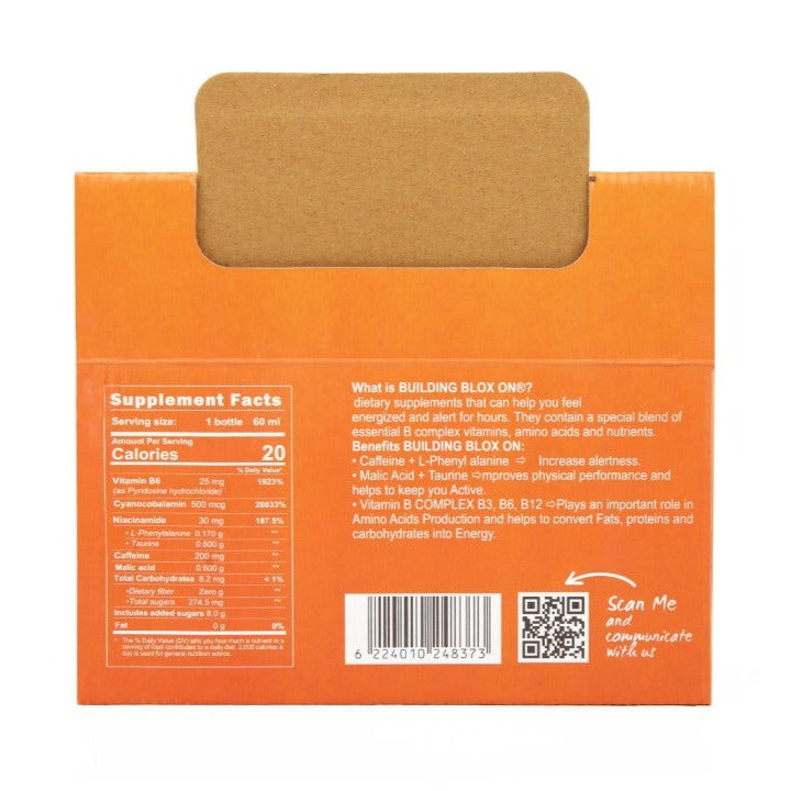 ON Energy Shot - Mango/Peach (Pack of 15 Shot)