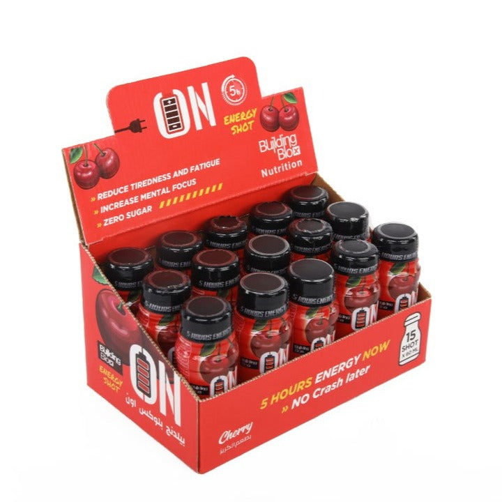 ON Energy Shot - Cherry (Pack of 15 Shot)