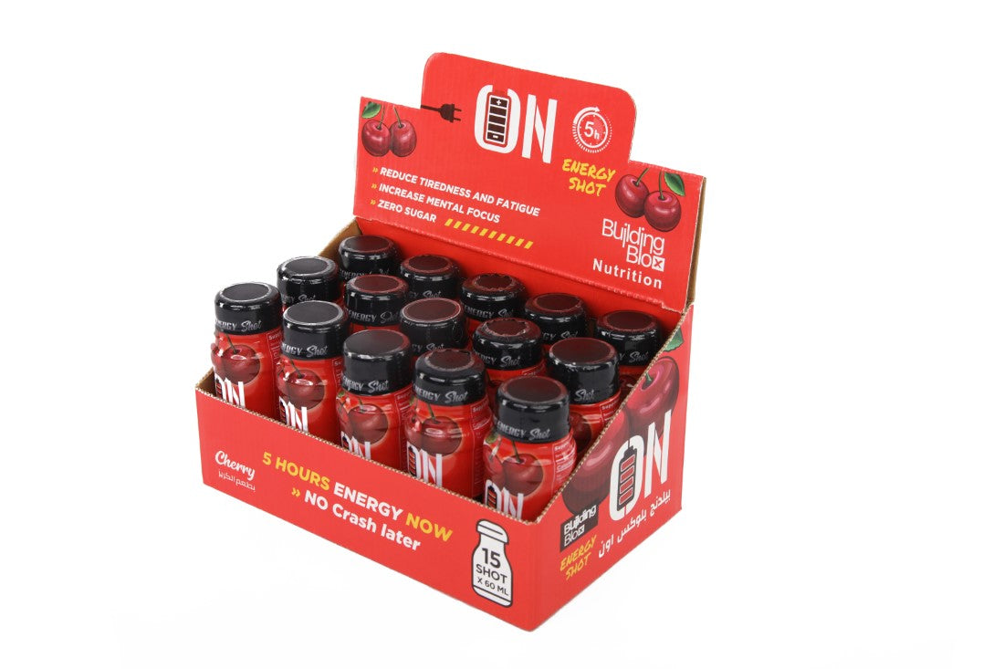ON Energy Shot - Cherry (Pack of 15 Shot)