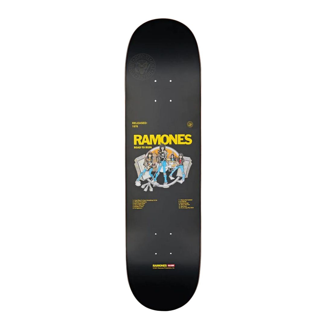 G2 Ramones Skateboard Deck - 8.25" ROAD TO RUIN