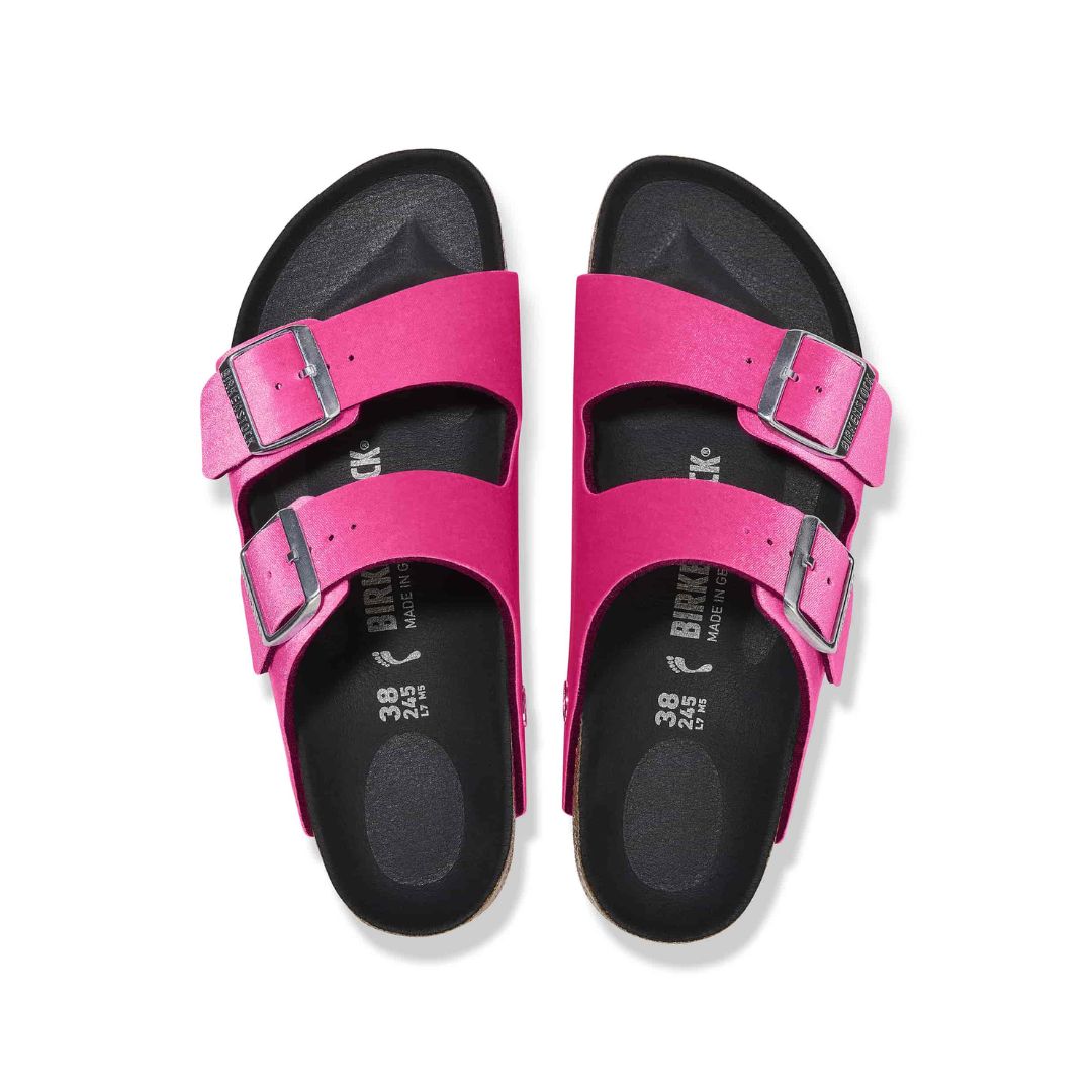 Birkenstock Arizona Rivet Logo Velvet Pink Women