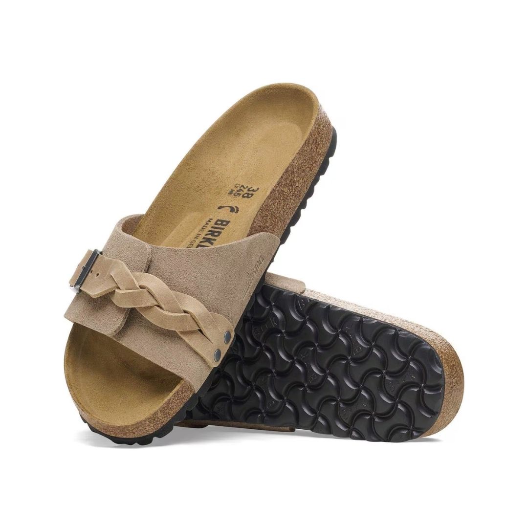 Oita Braided Suede Leather