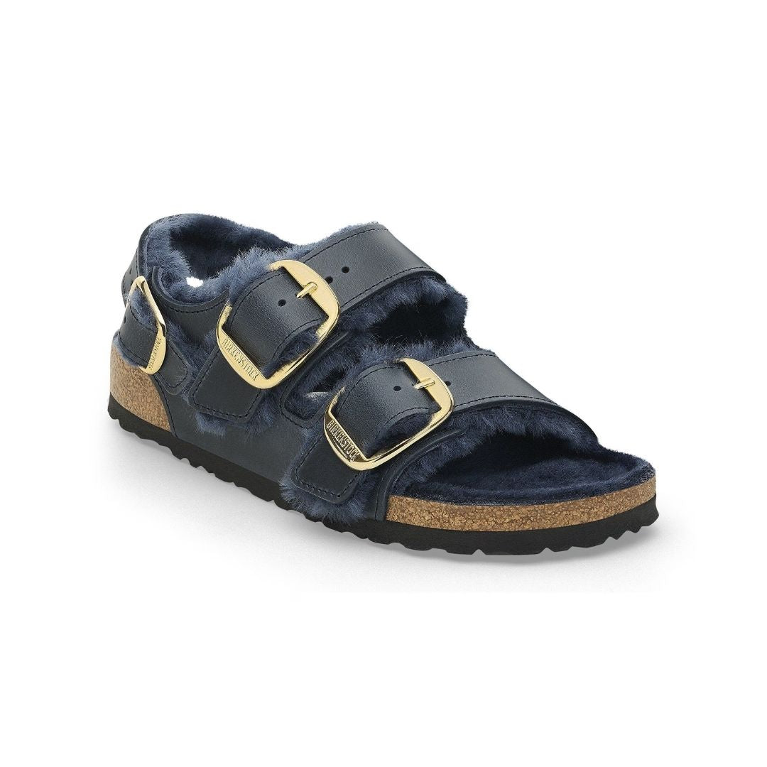 Milano Big Buckle Shearling