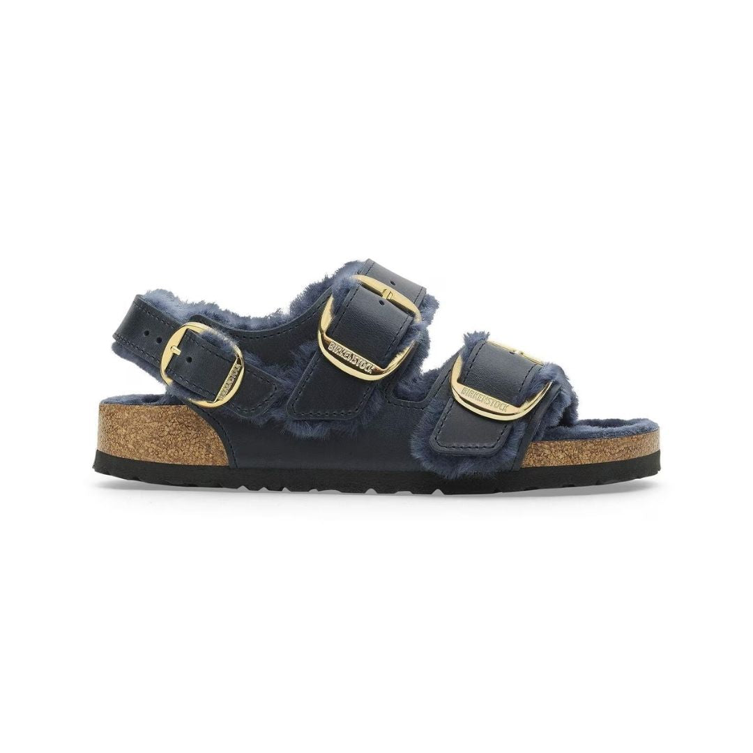 Milano Big Buckle Shearling
