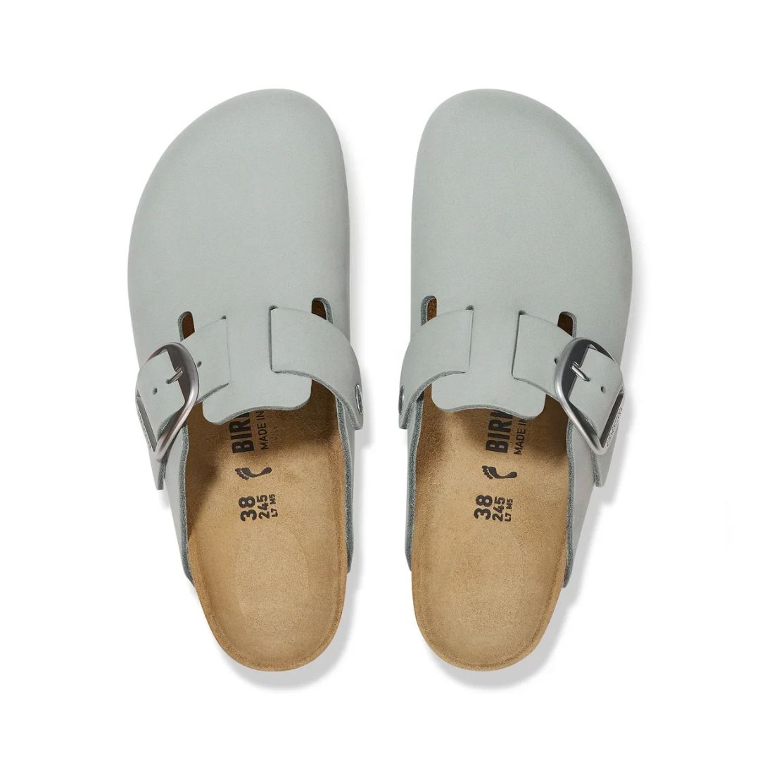 Boston Big Buckle Nubuck Leather