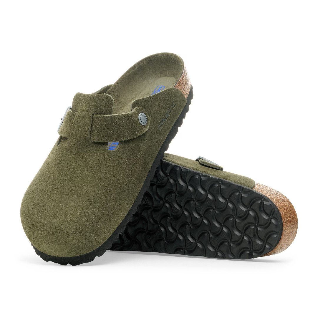 Boston Soft Footbed Suede Leather