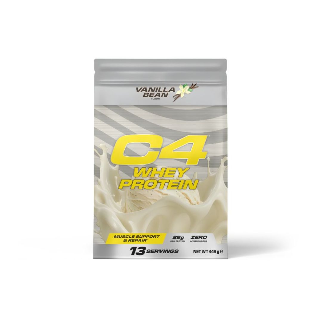 C4 Whey Protein Powder Vanilla 13 Servings