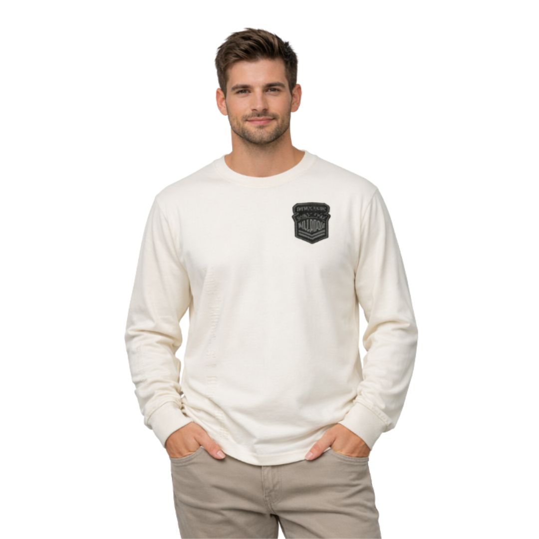 GPS Print Long Sleeve T-Shirt
