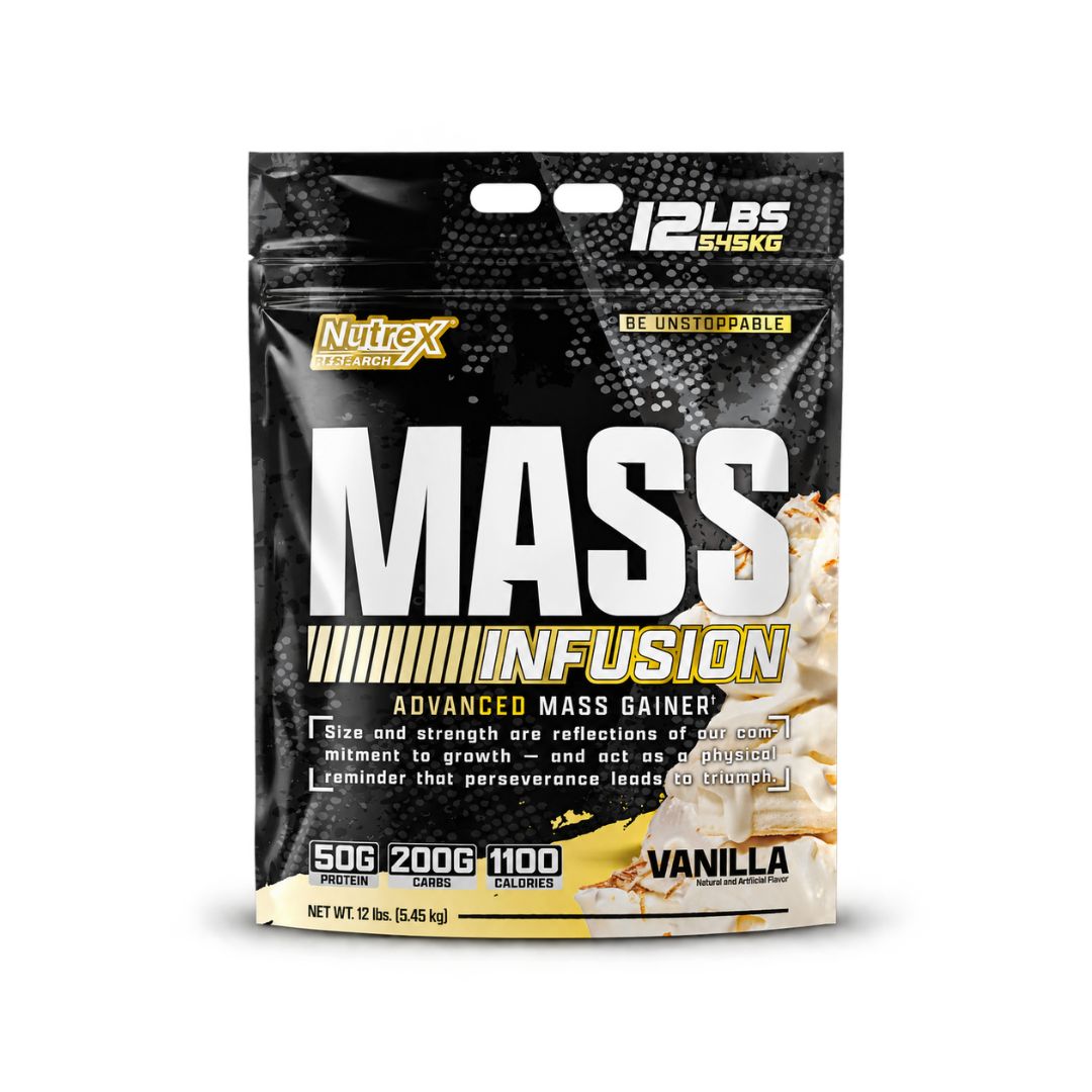 Mass Infusion Advanced Mass Gainer Vanilla 5.45 Kg (12 Lb)