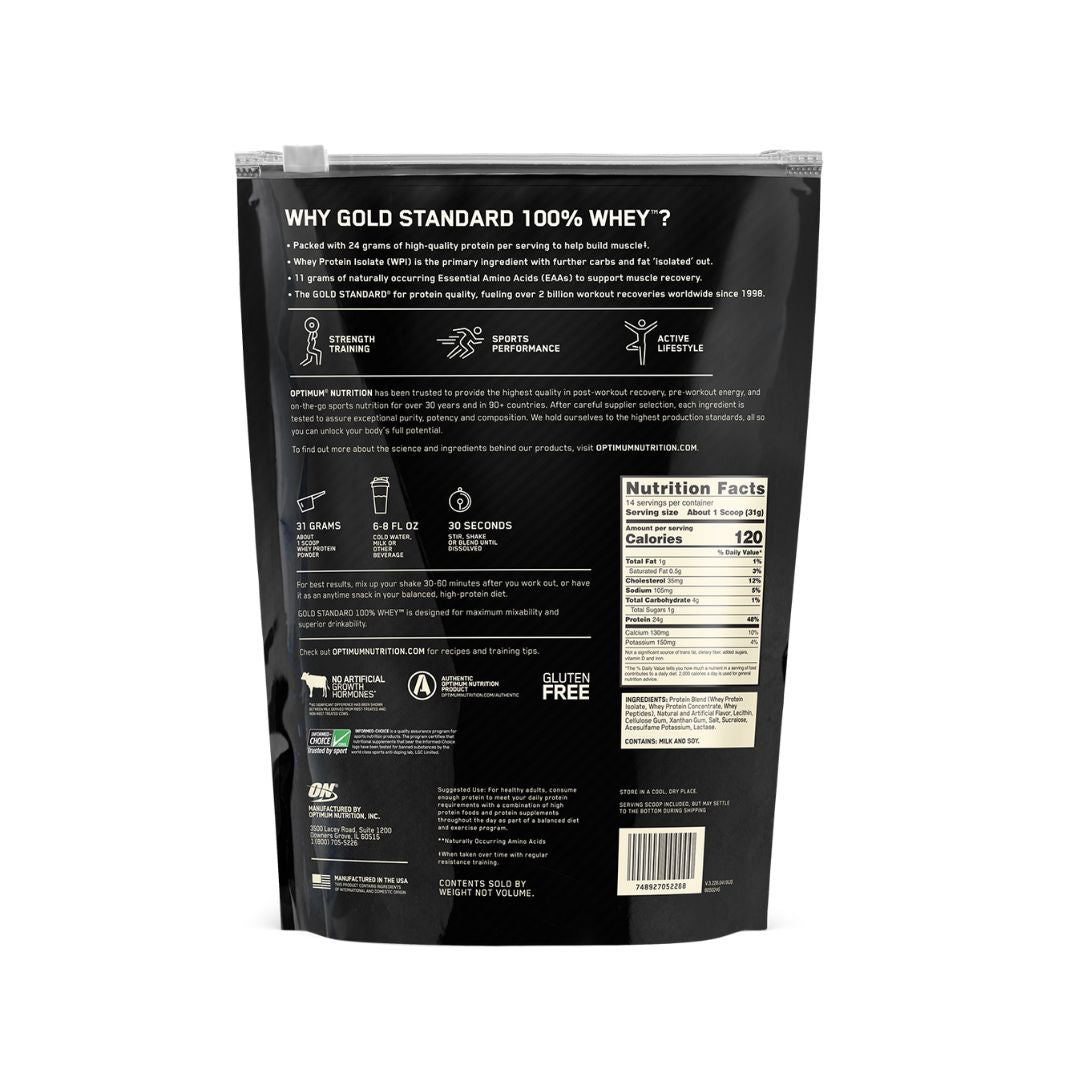 واي بروتين 100% (454 جرام) - آيس كريم فانيليا