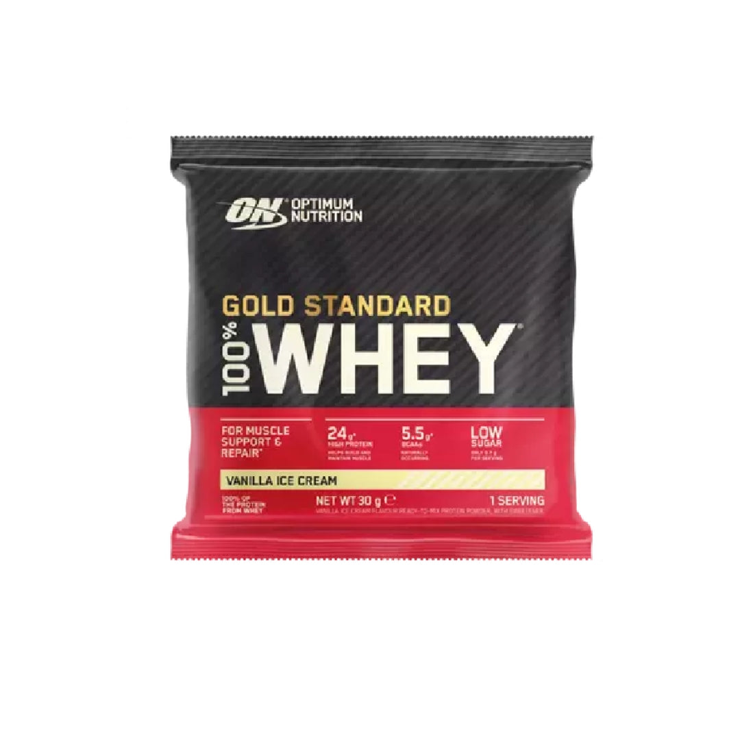 Gold Standard 100% Whey Sachet 31g - 1Serv Vanilla Ice cream