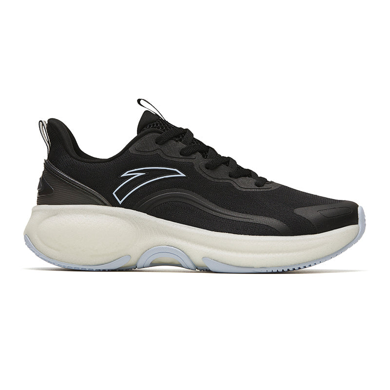 Anta Women A-FLASH BUBBLE Running Shoes -Black - Main Image
