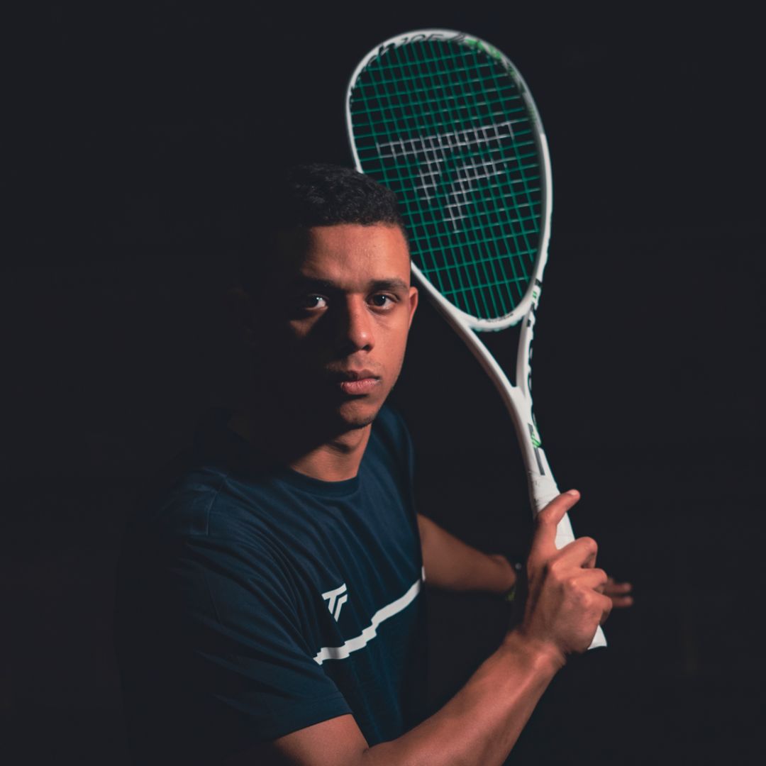 مضرب سكواش سلاش 135 (مشدود)