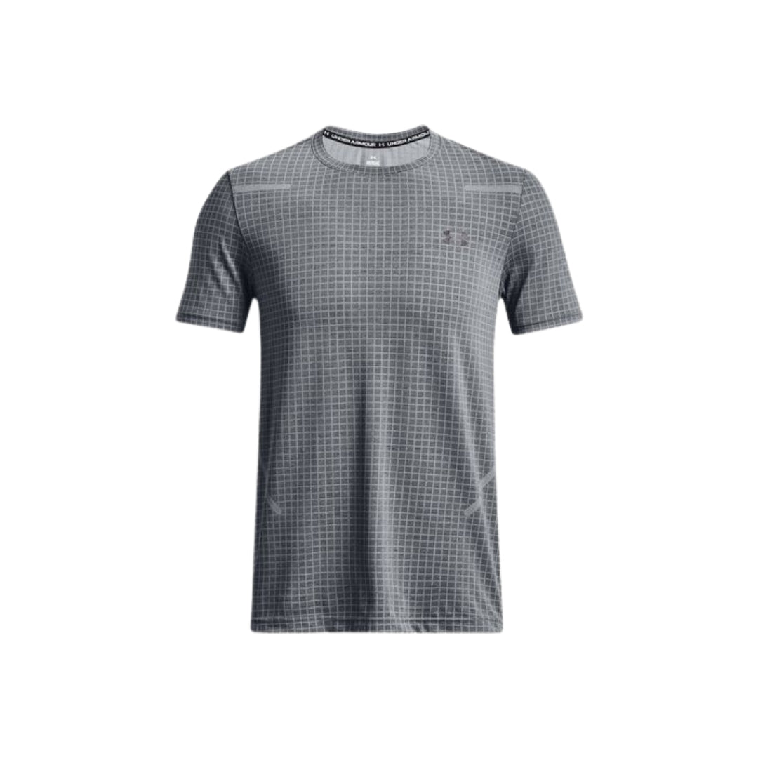 Seamless Grid Short Sleeve T-Shirt