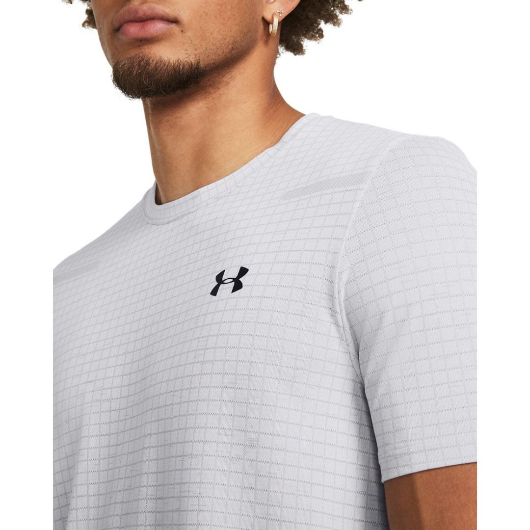 UA Vanish Seamless Grid Short Sleeve