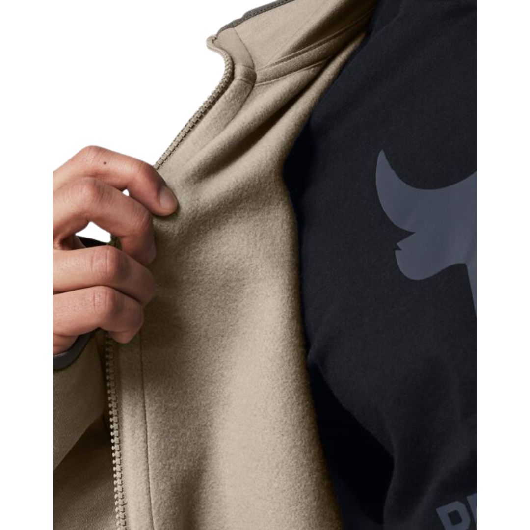 جاكيت بروچكت روك فليس إسينشيال بسحاب