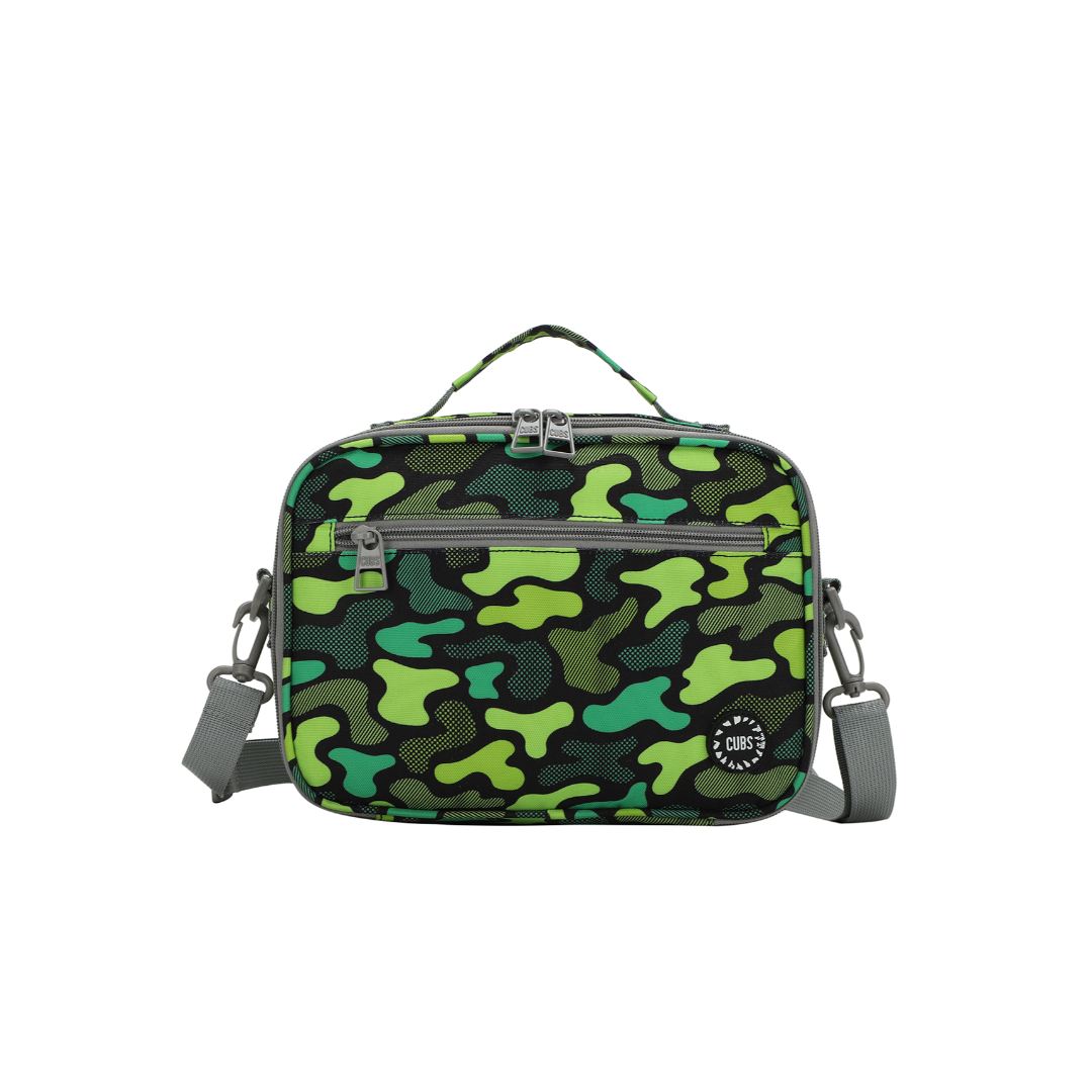 لانش باج نيون اخضر كامو