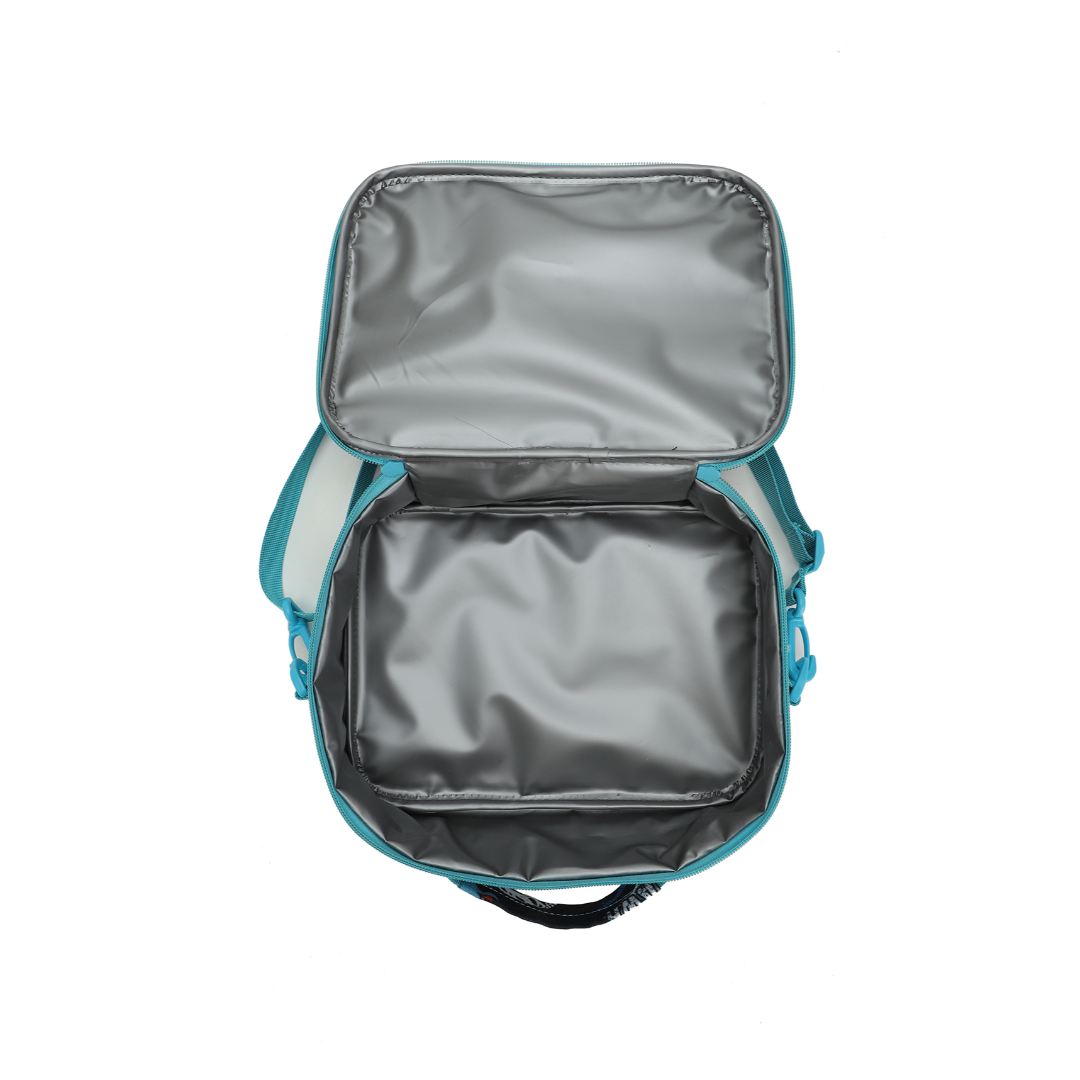 Black And Blue Roar Lunch Bag