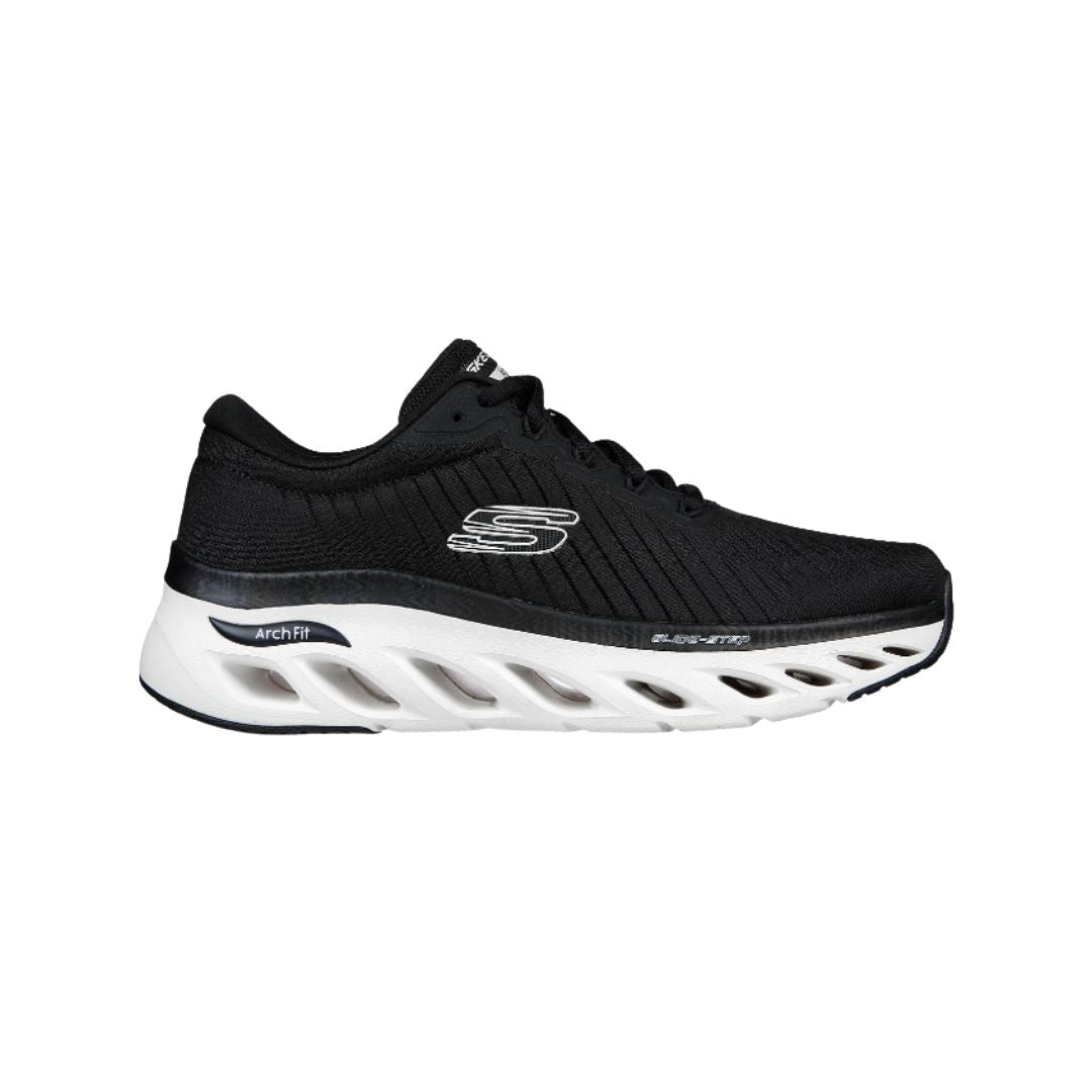 Naoki　403030 Skechers Arch Fit Glide-Step - Kronos Men's Black Lifestyle Shoes