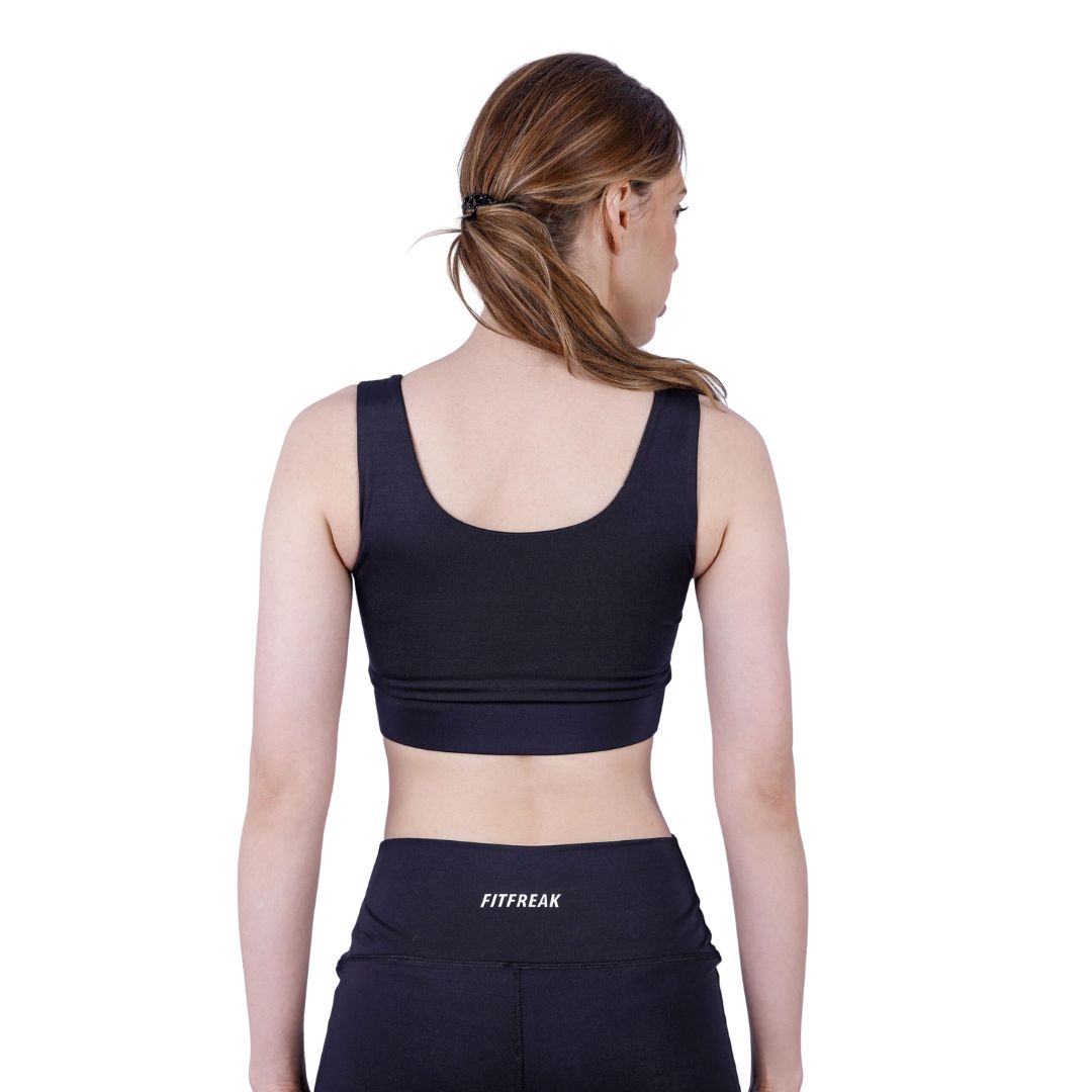 Classic Color Block Sports Bra