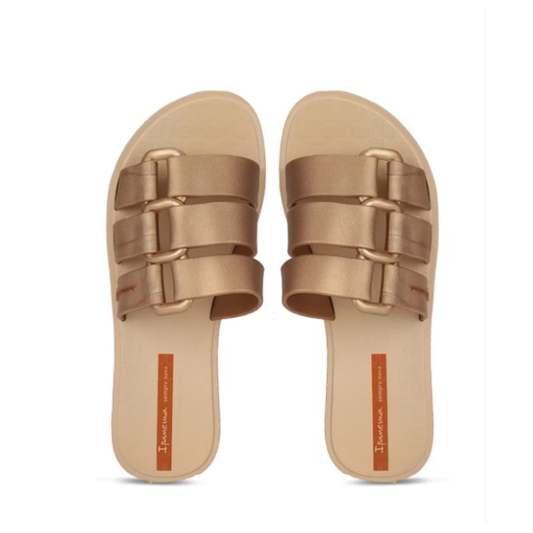 Bold Buckle Slippers