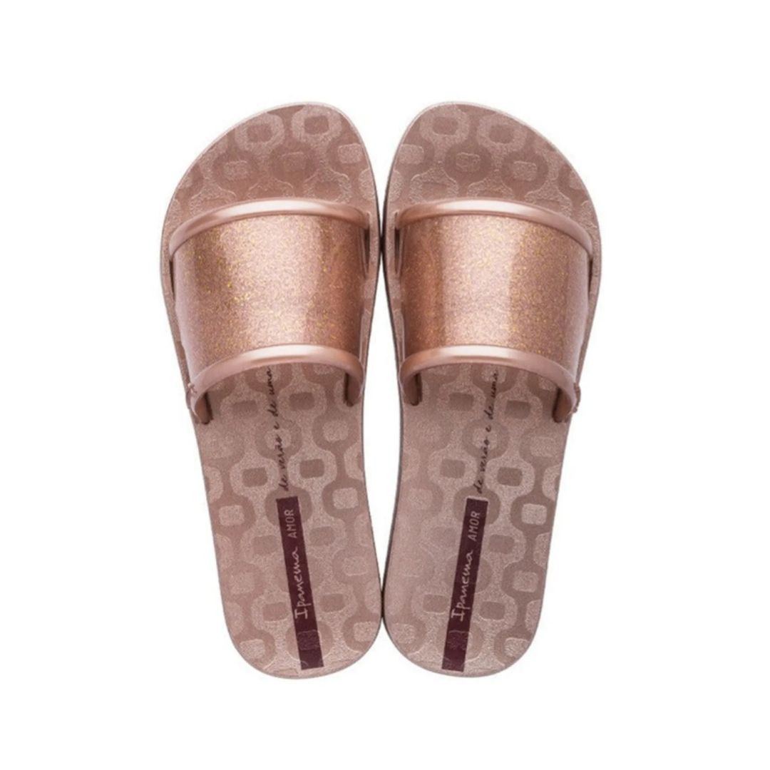 Renovates Detail In Glitter Slippers
