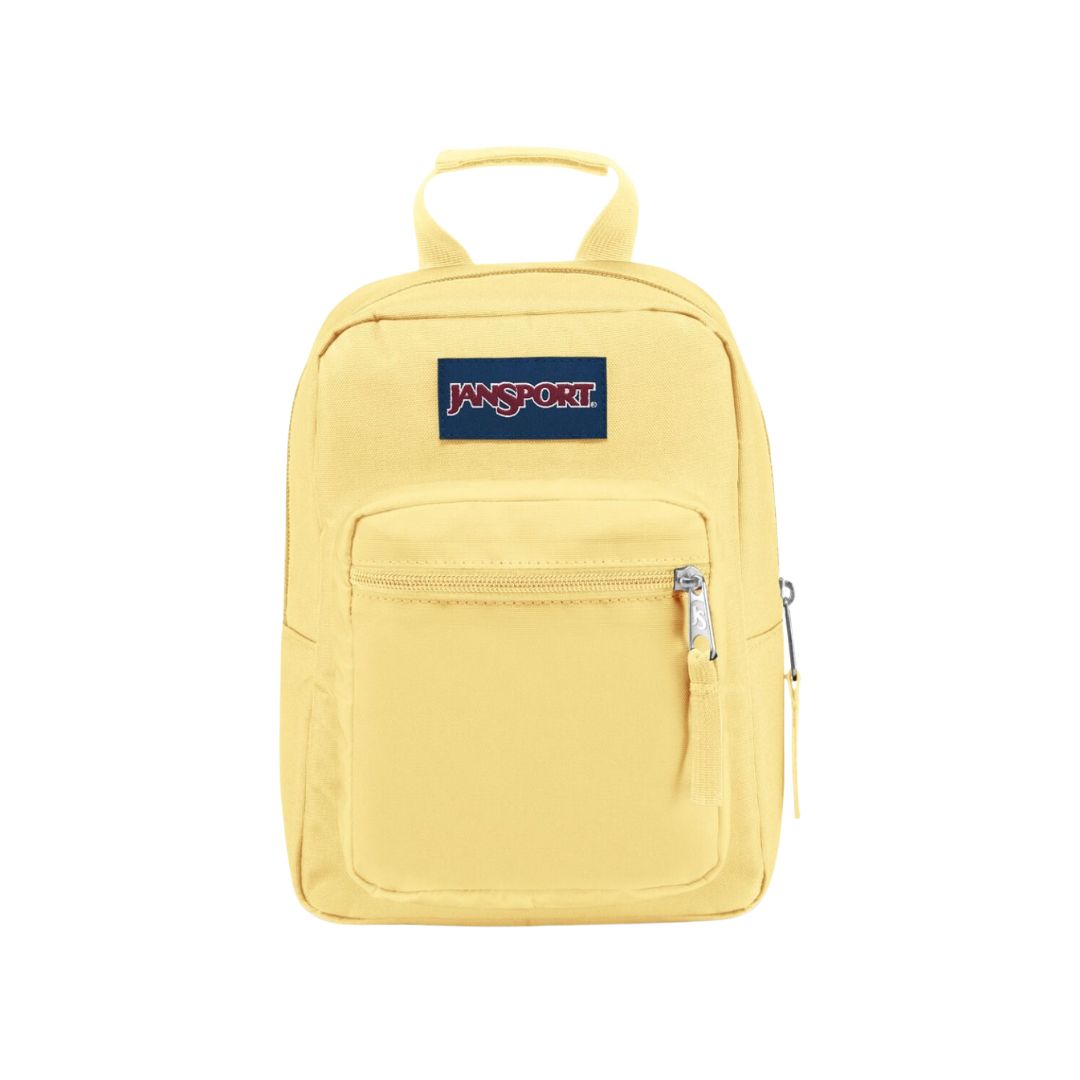 bright yellow jansport backpack Jansport Kids Big Break Lunch Bag