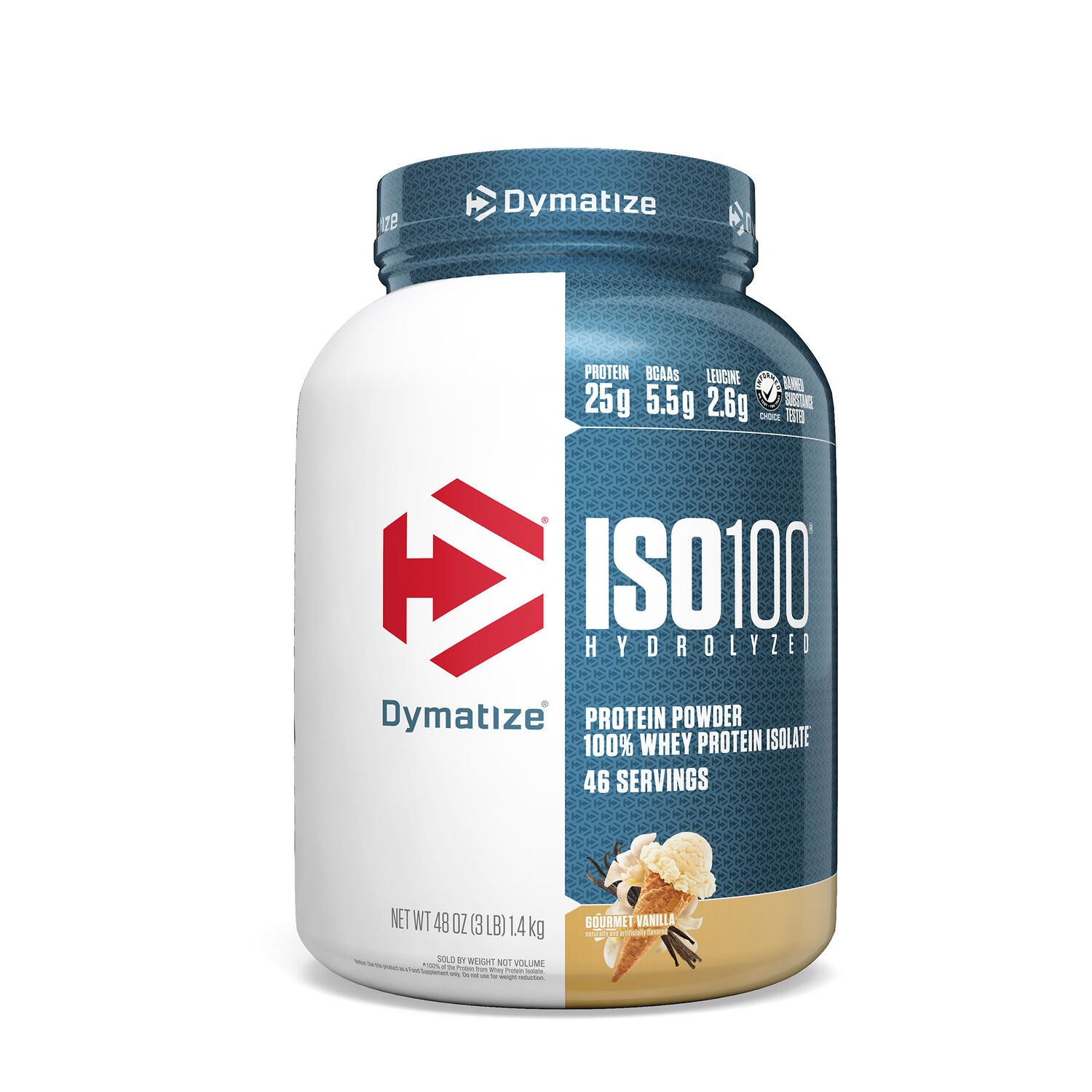 ISO 100 Gourmet Vanilla Whey protein 2.3kg