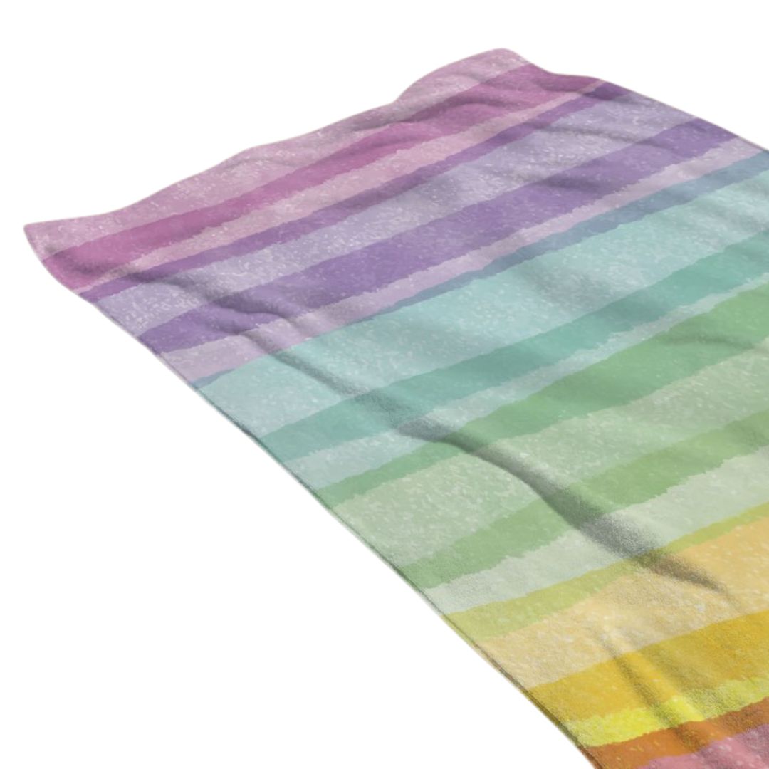 Printed Terry Microfiber Beach Towel