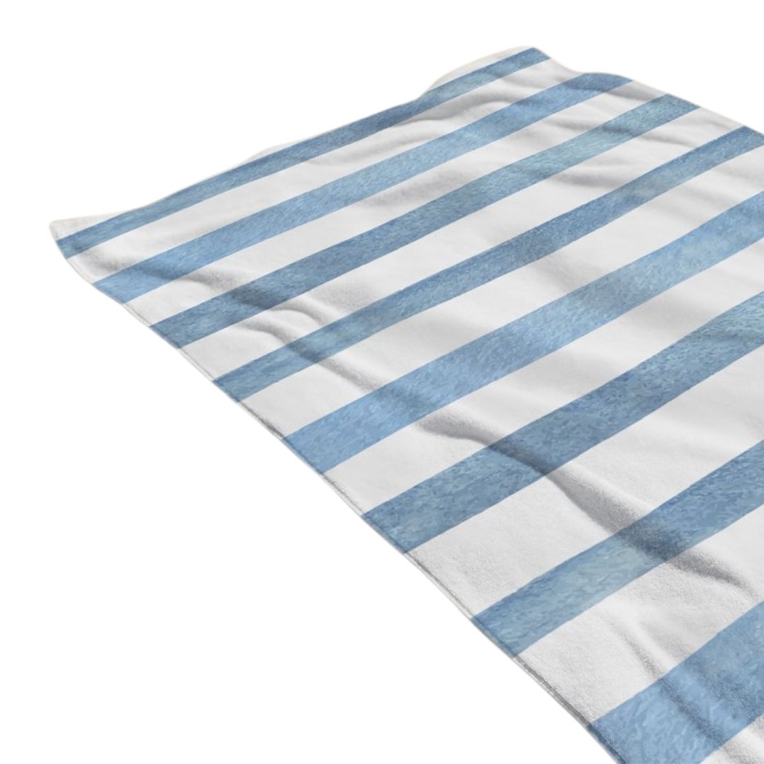 Printed Terry Microfiber Beach Towel
