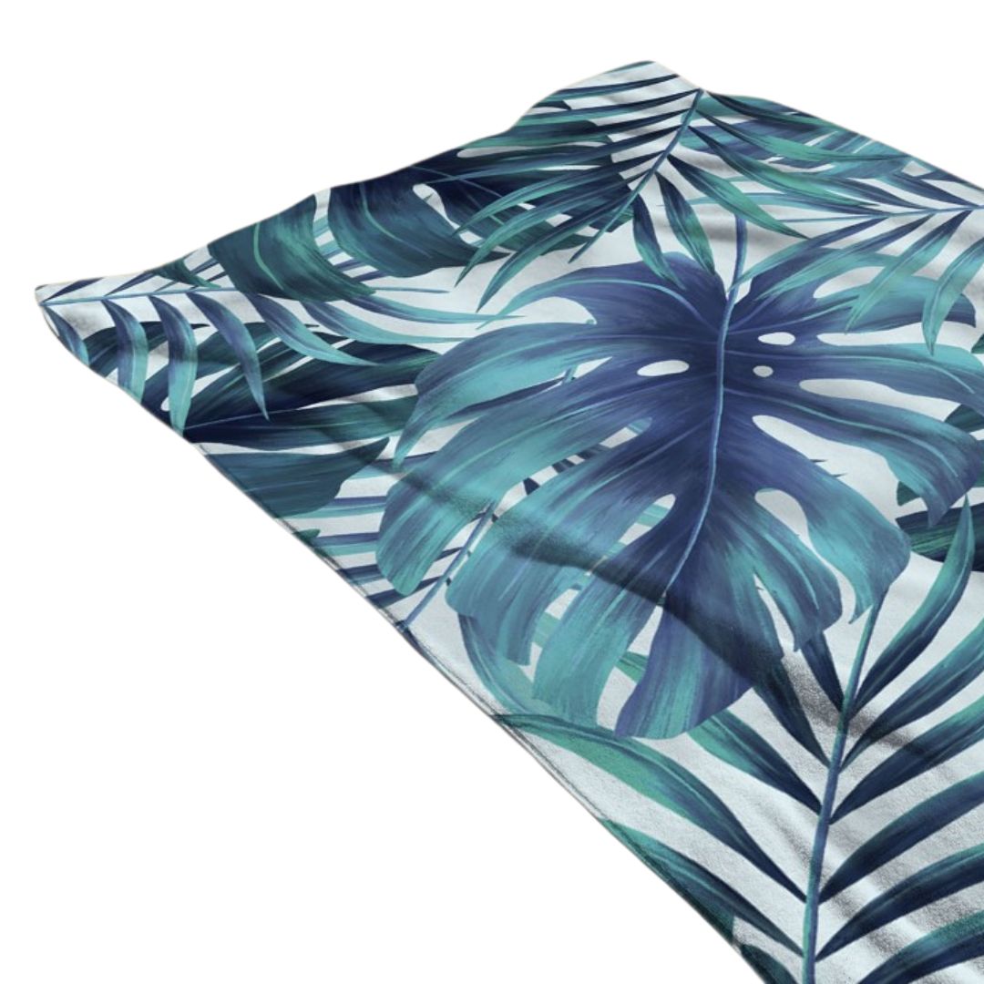 Printed Terry Microfiber Beach Towel