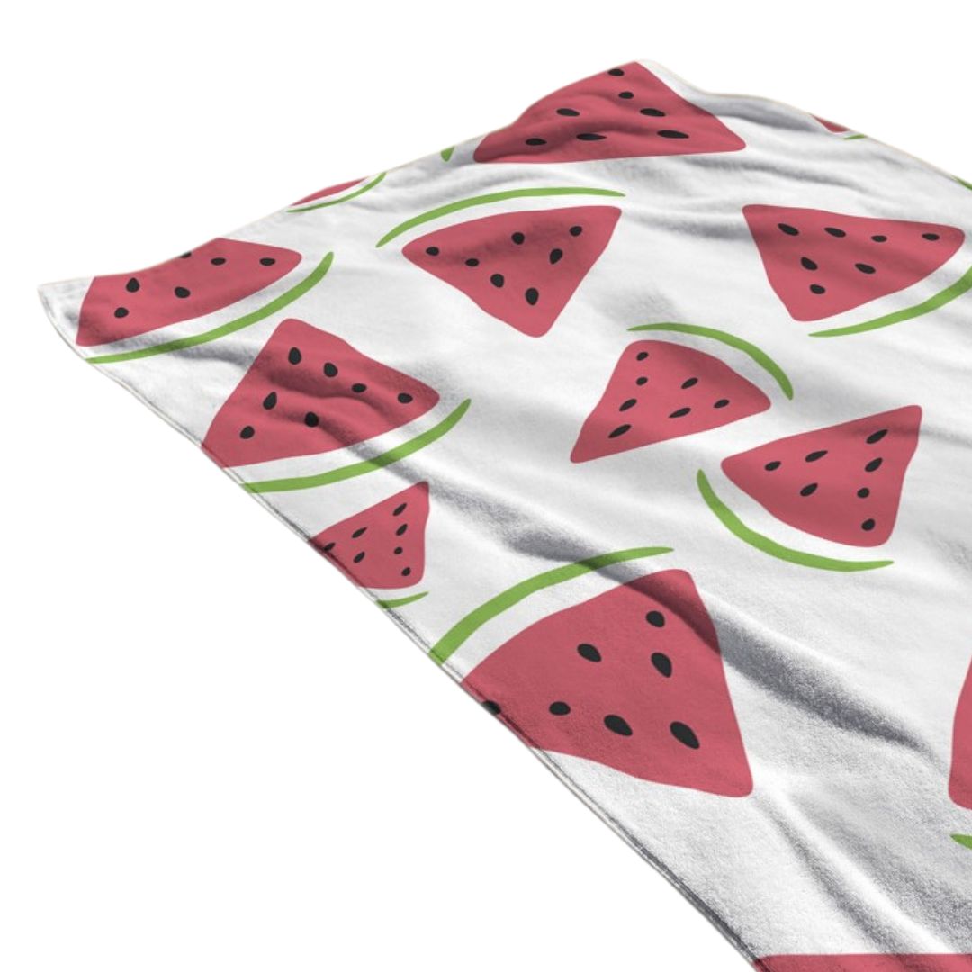 Printed Terry Microfiber Beach Towel