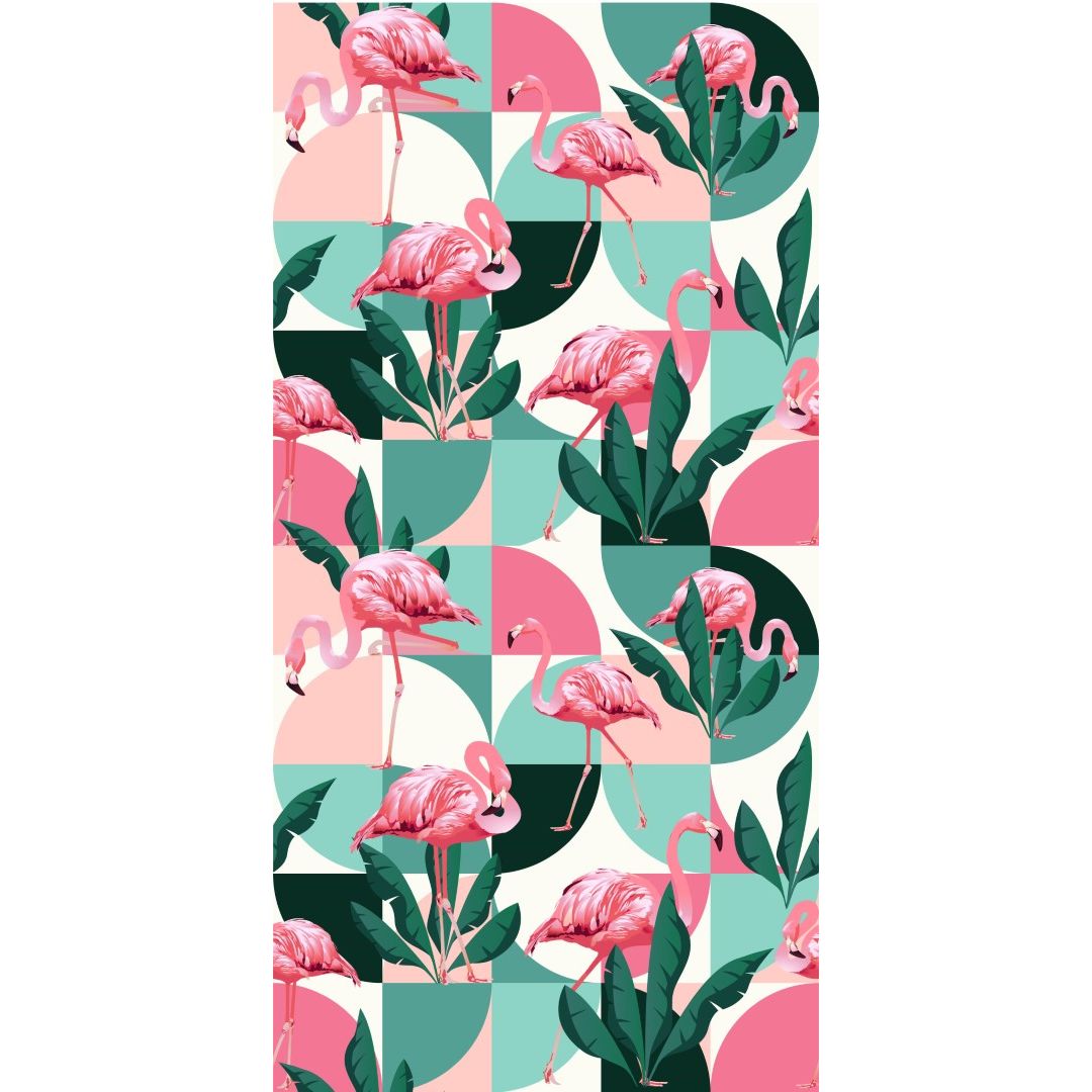 Printed Terry Microfiber Beach Towel