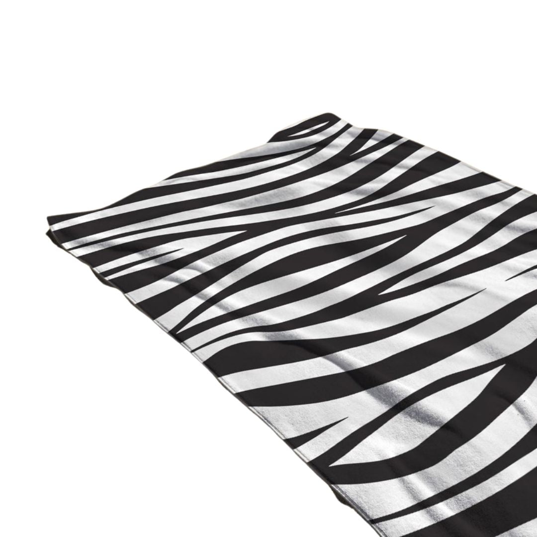 Printed Terry Microfiber Beach Towel