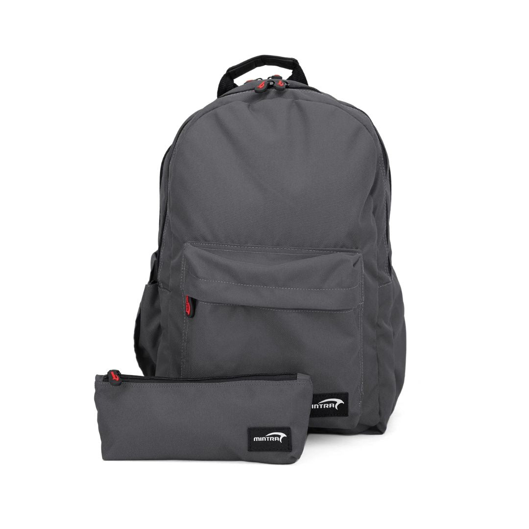 Day Pack 3 Pocket with Laptop Pocket and Pencil Case - 600D