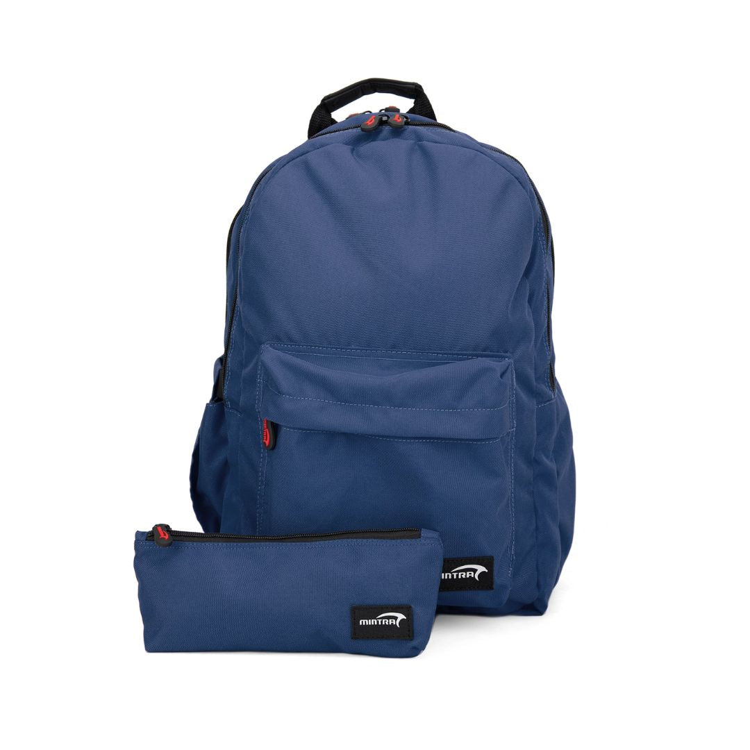 Day Pack 3 Pocket with Laptop Pocket and Pencil Case - 600D