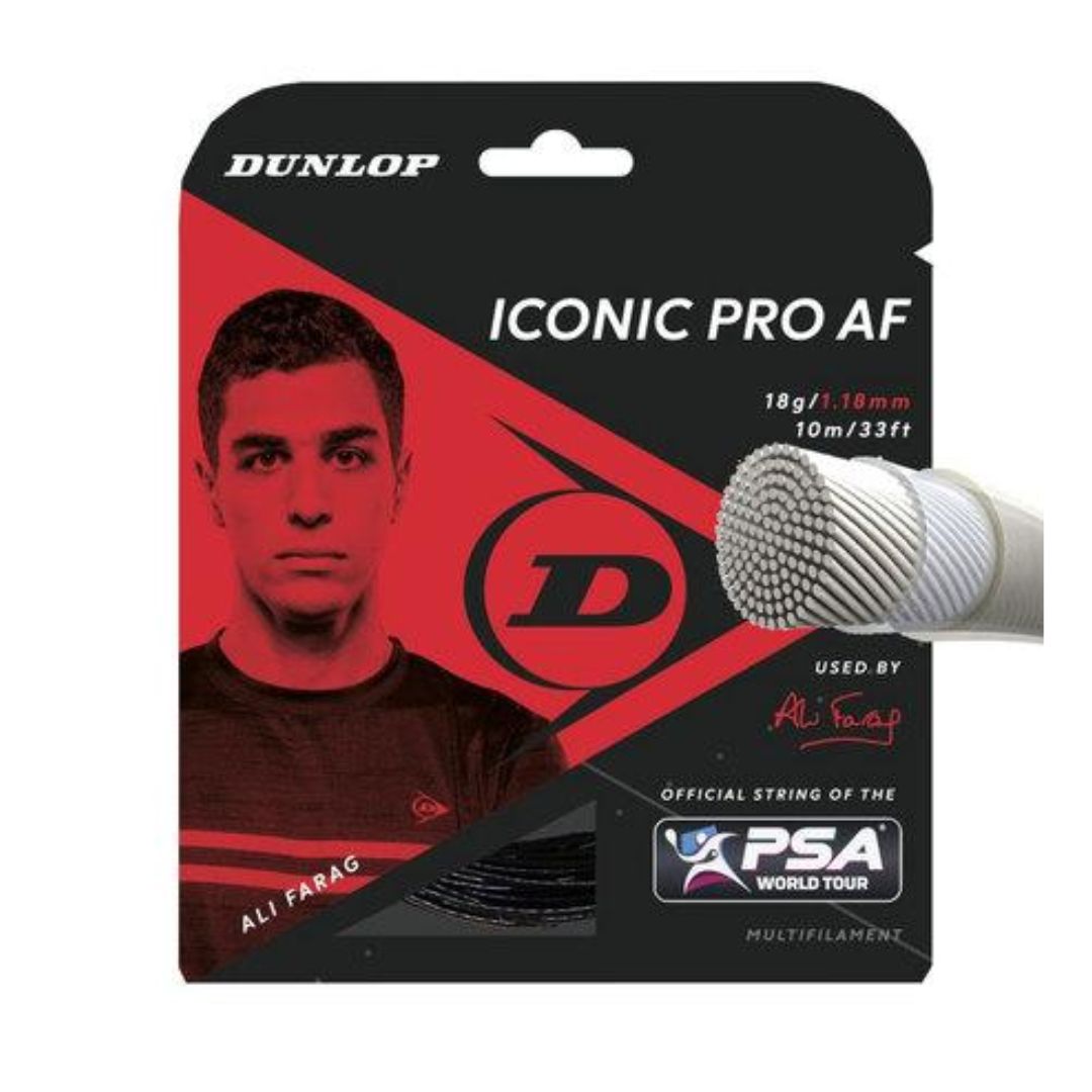 Iconic pro 18G 10M set/D2305 Ali Farag Squash String