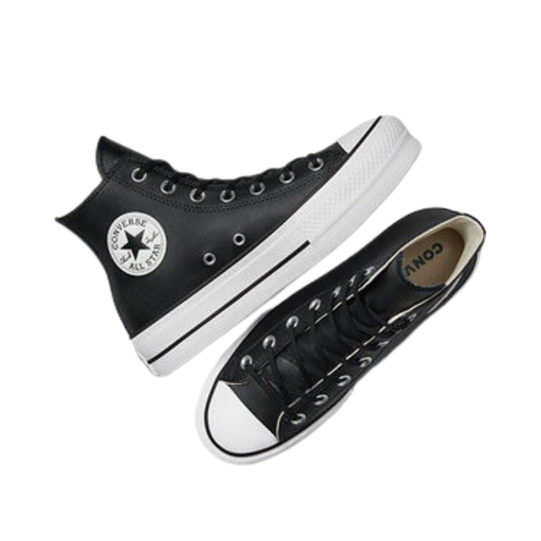 Chuck Taylor All Star Lift Platform Leather Shoes