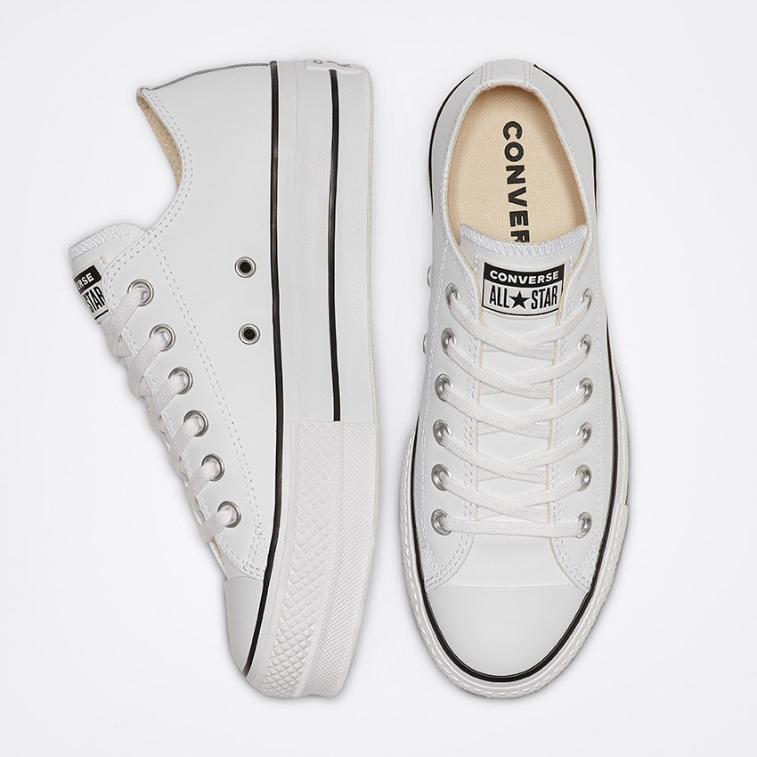 Chuck Taylor All Star Platform Leather Low Top Shoes