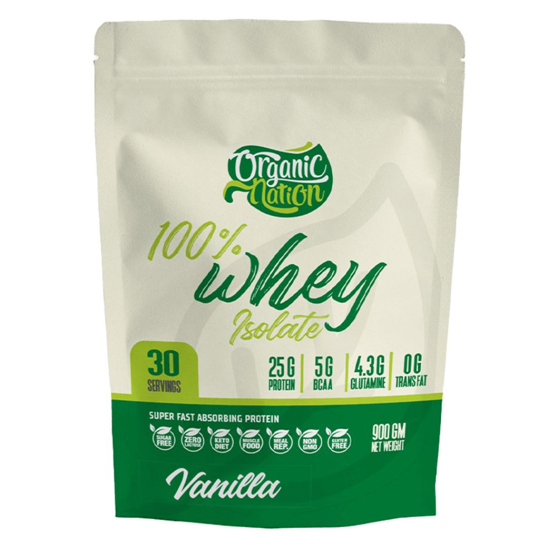 100% Isolate Whey 30Serv-900G-Vanilla