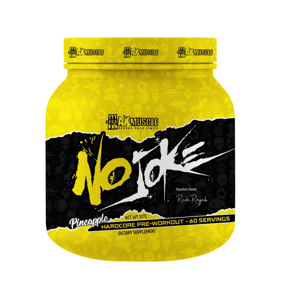 No Joke Hardcore Pre-workout Reda Ragab Signature Series