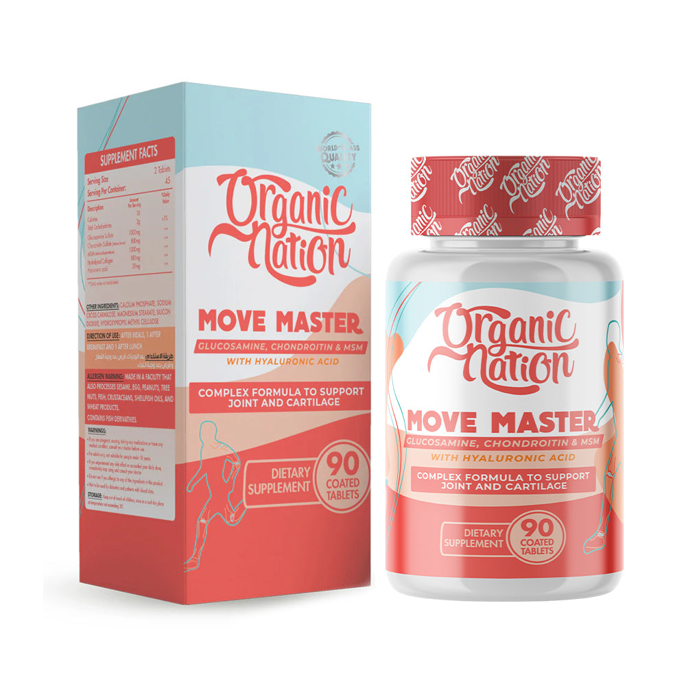 Organic Nation move master -90Tablets