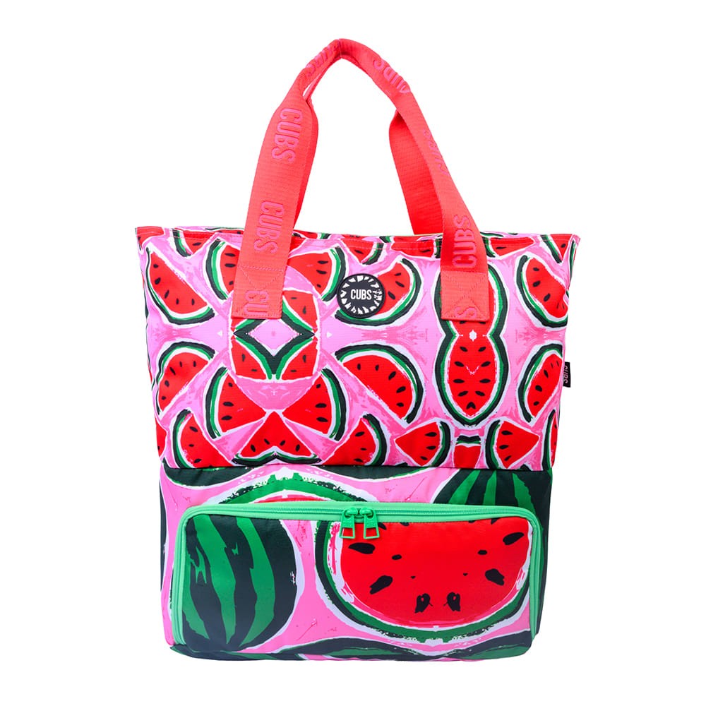 Watermelon Pink Fiesta Tote/Cooler