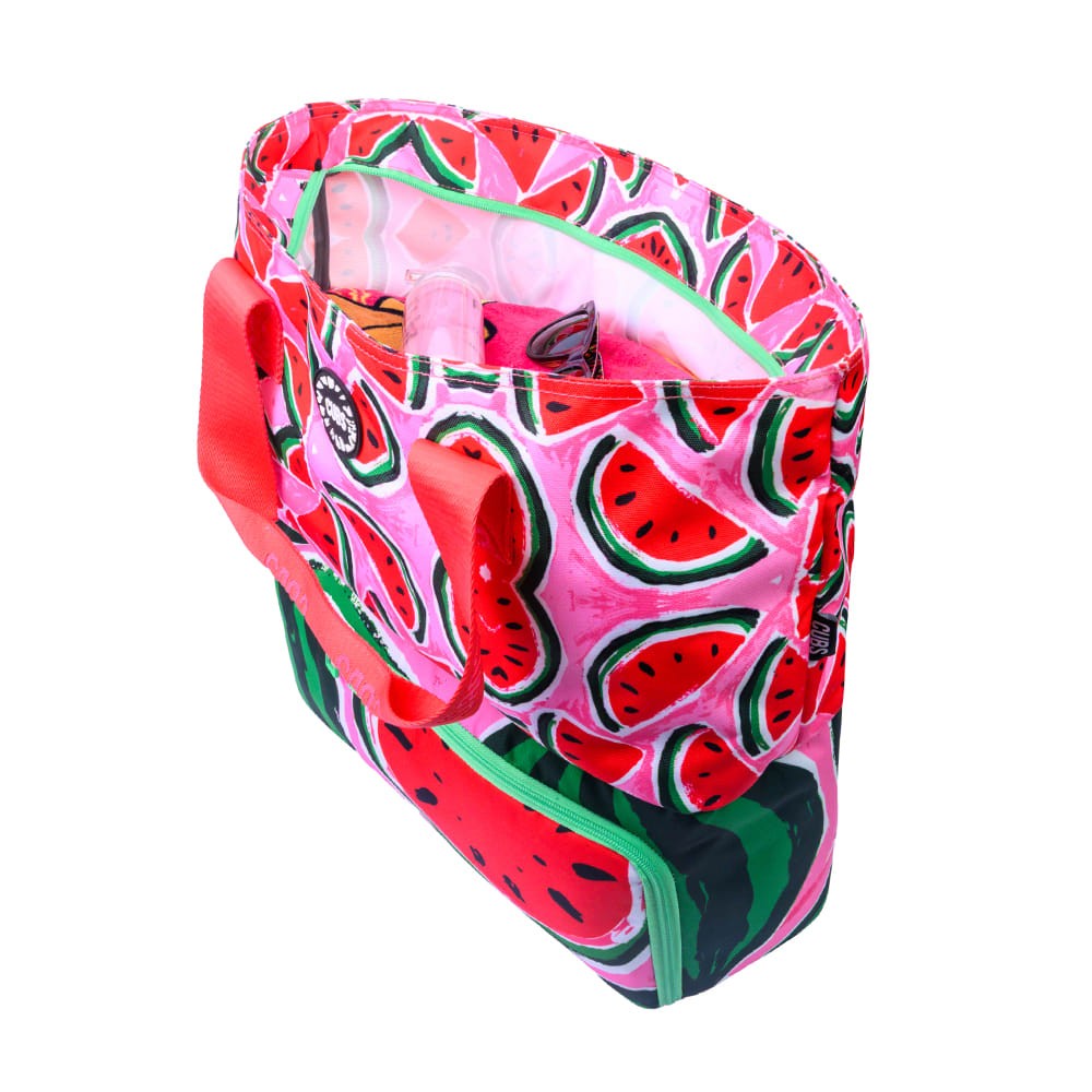Watermelon Pink Fiesta Tote/Cooler