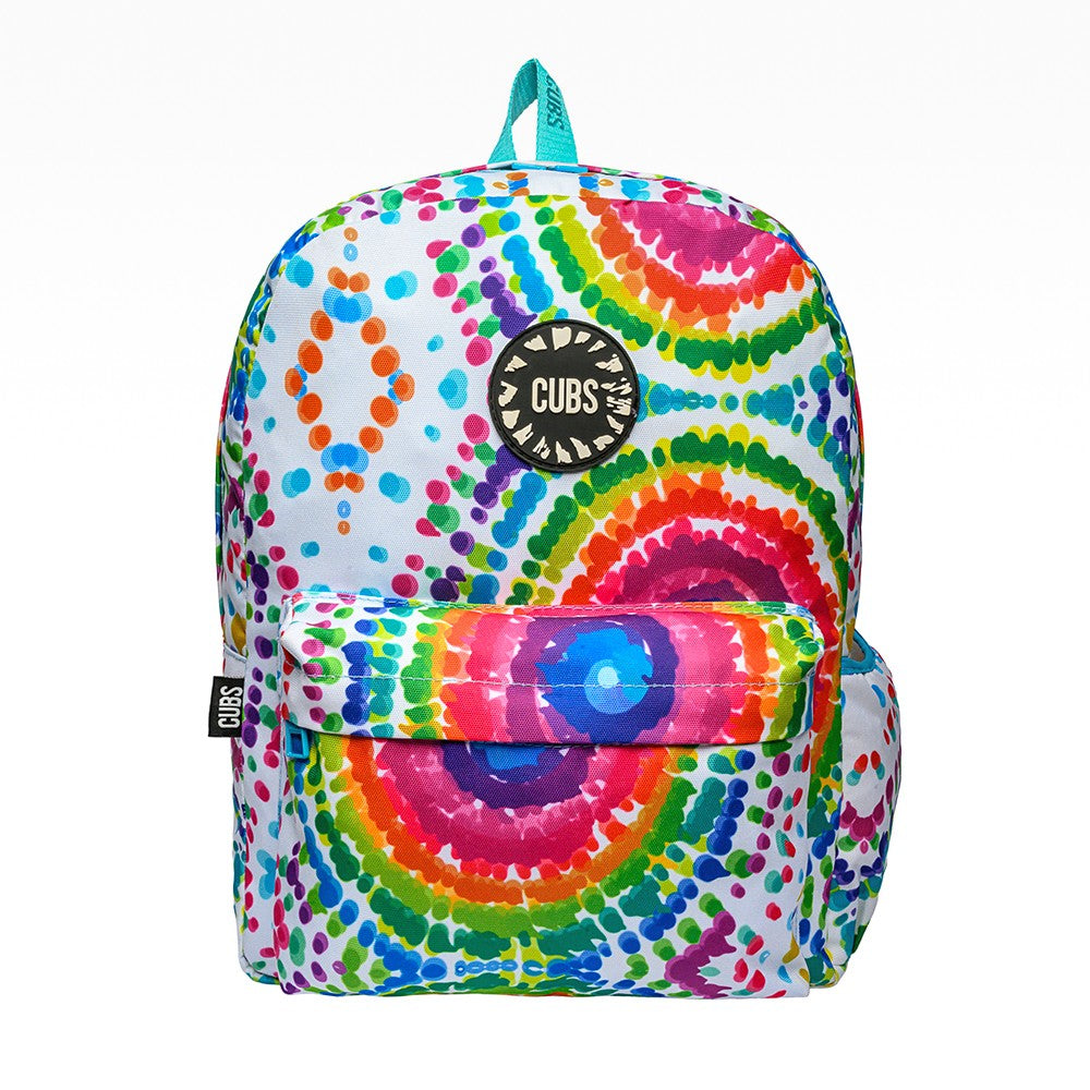 حقيبة ظهر لولبية مصبوغة بالربطة للصغار