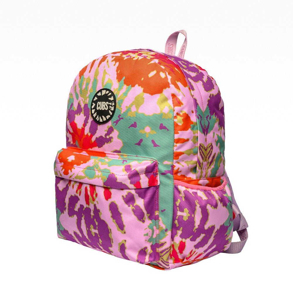 Purple & Orange Tie Dye backpack Junior