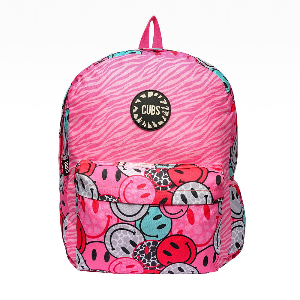 smiley faces backpack Junior