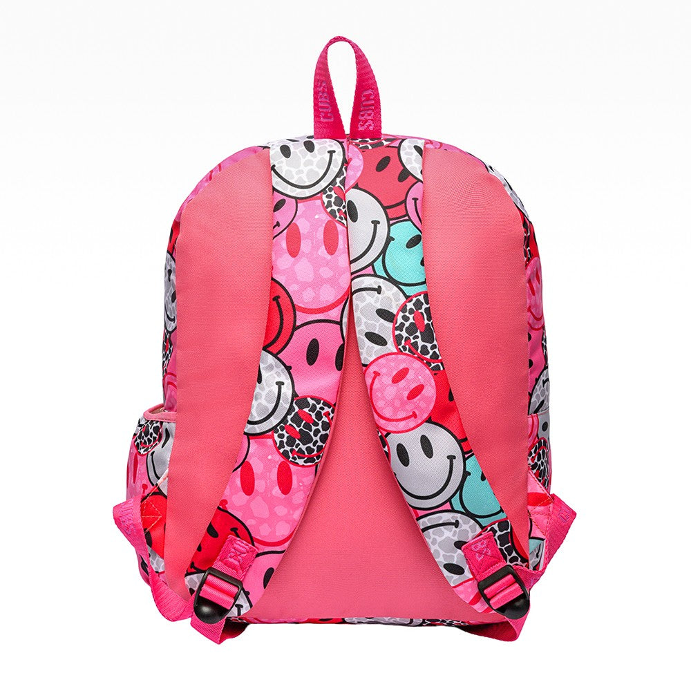 smiley faces backpack Junior