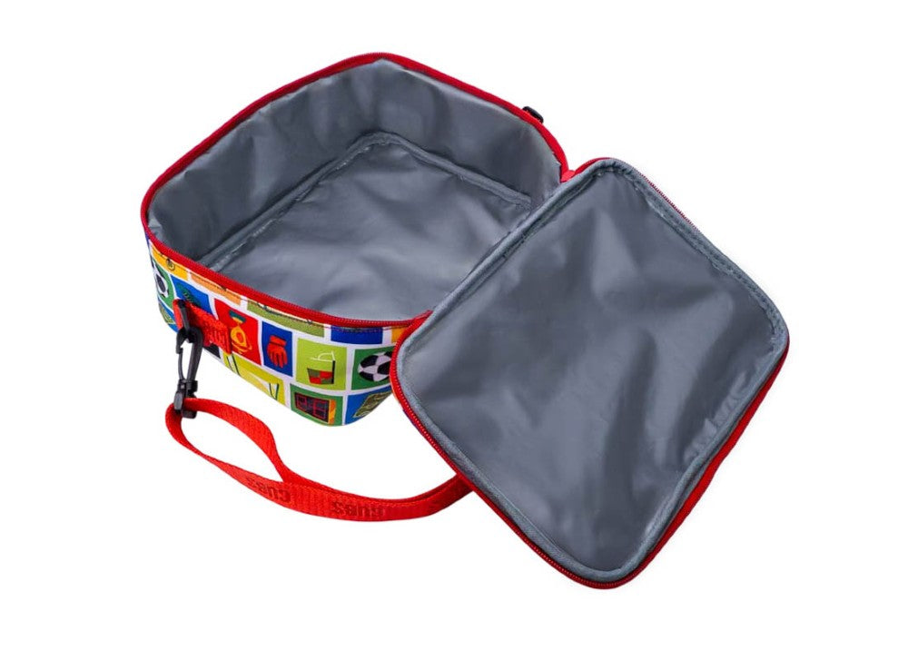 حقيبة غداء لمشجعي كرة القدم الصغار