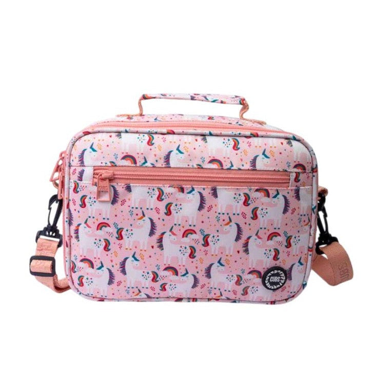 حقيبة غداء للأطفال بتصميم وحيد القرن وقوس قزح من بيتش